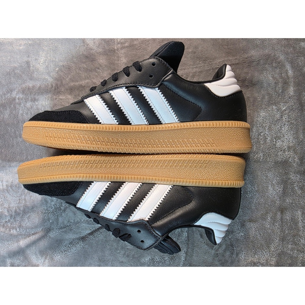 Adidas Samba XLG Sneakers Mens Size 9 Black White Gum Sole IE1379 Leather Suede - Picture 5 of 7